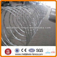 Barbed razor sharp wire